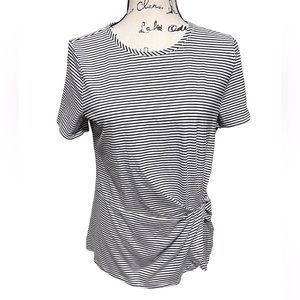 NWT - Liz Claiborne waist twist blouse
